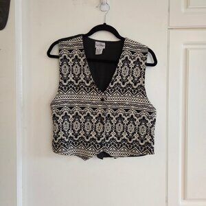 Vintage sleeveless vest.